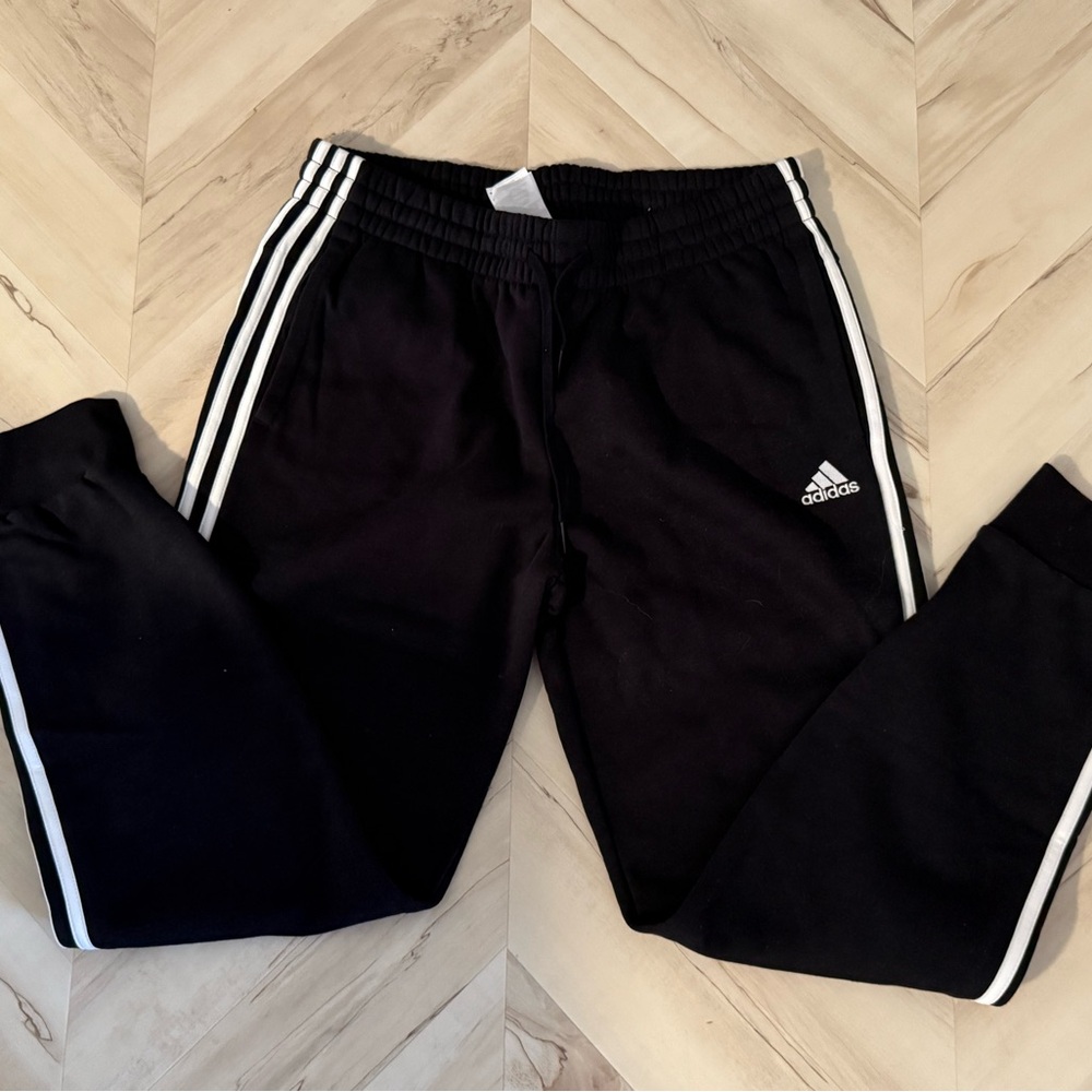 Adidas Black Jogger Pants - Picture 2 of 4